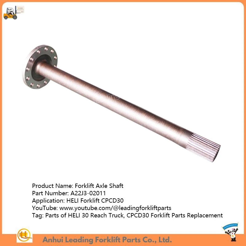 Forklift Axle Shaft Forklift Axle Shaft