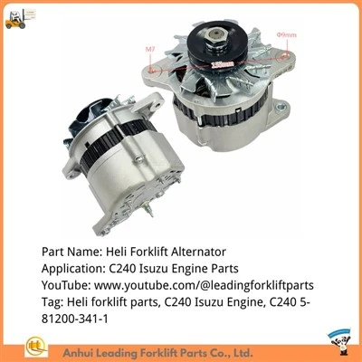 Suku Cadang Mesin Isuzu C240 | Grosir Alternator Forklift Heli|C240 5-81200-341-1