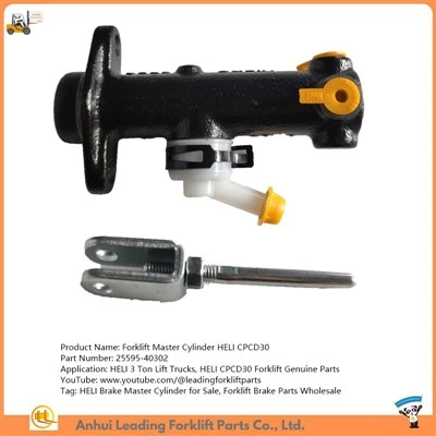 Silinder Master Rem Forklift|Suku Cadang Rem Forklift HELI 3 Ton|Aksesori Truk Angkat CPCD30 |25595-40302