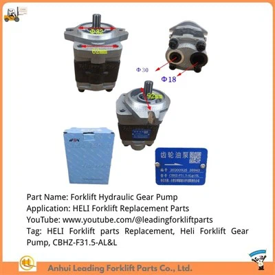 Suku Cadang Pengganti Forklift HELI|Pompa Roda Gigi Suku Cadang Hidrolik Forklift|CBHZ-F31.5-AL